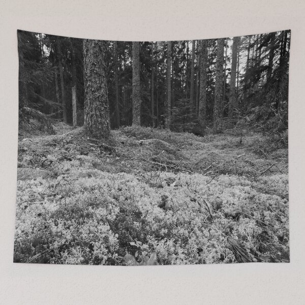 Item preview, Lichen ground bw designed and sold by Jouko Lehto Photography.