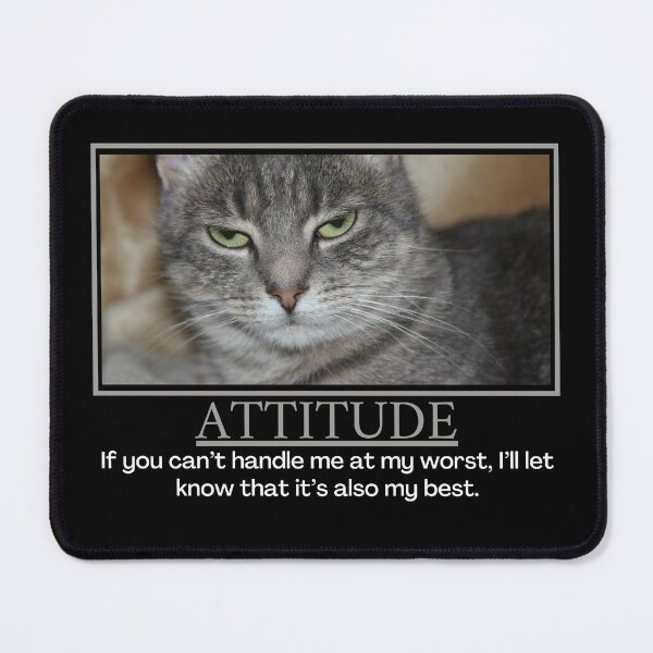 Item preview, Attitude- Demotivational Poster designed and sold by DesignsByDaddy.