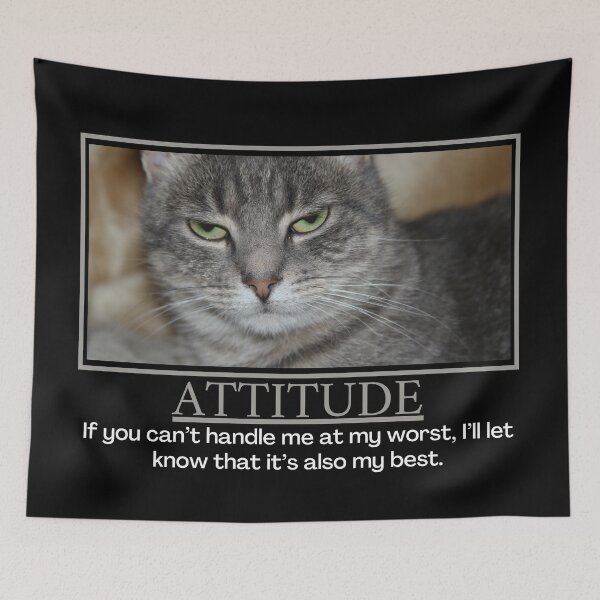Item preview, Attitude- Demotivational Poster designed and sold by DesignsByDaddy.