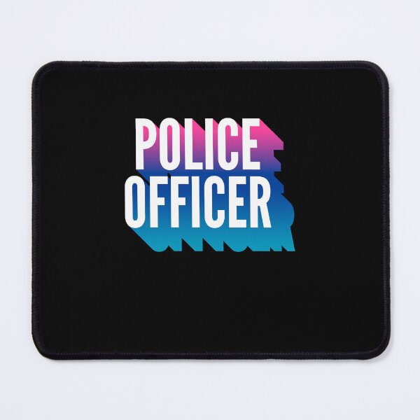 Item preview, Police Officer With Long Gradient Shadow designed and sold by SVPOD.