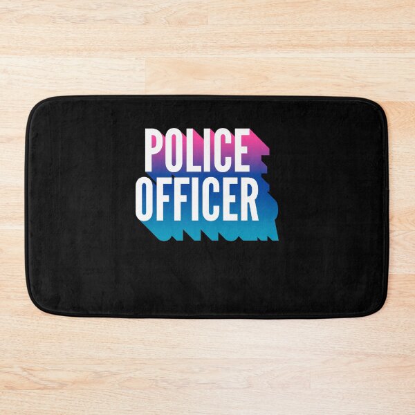 Item preview, Police Officer With Long Gradient Shadow designed and sold by SVPOD.