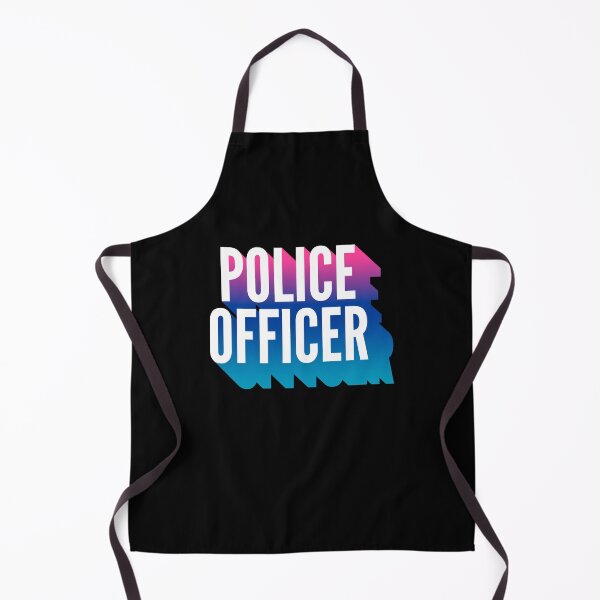 Item preview, Police Officer With Long Gradient Shadow designed and sold by SVPOD.