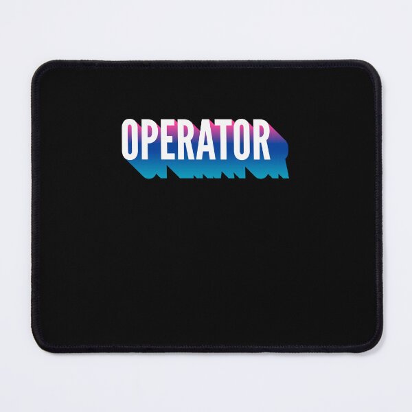 Item preview, Operator With Long Gradient Shadow designed and sold by SVPOD.