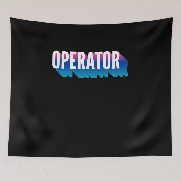 Item preview, Operator With Long Gradient Shadow designed and sold by SVPOD.