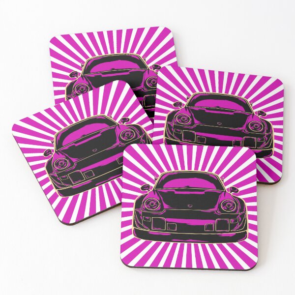 Item preview, Porsche 964 Vintage Purple-Black designed and sold by automotion-art.