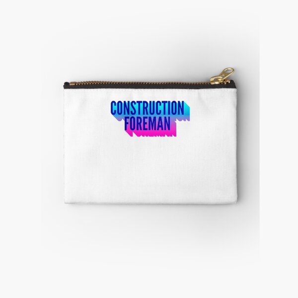 Item preview, Construction Foreman With Long Gradient Shadow designed and sold by SVPOD.