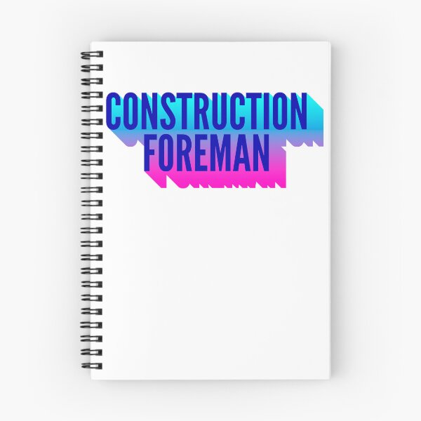 Item preview, Construction Foreman With Long Gradient Shadow designed and sold by SVPOD.