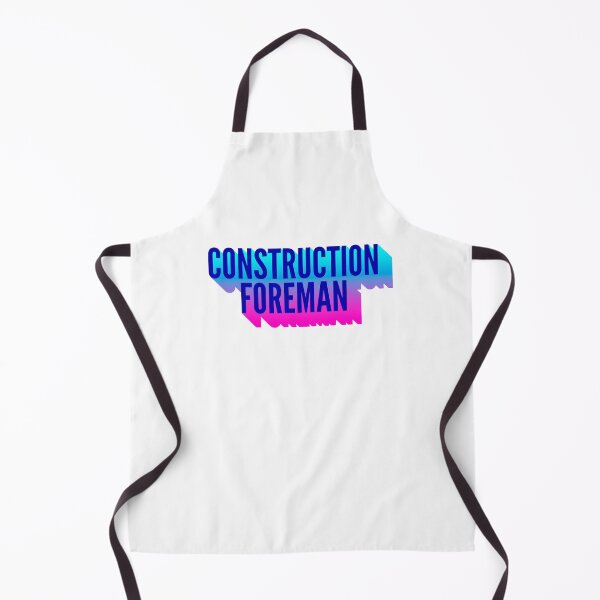 Item preview, Construction Foreman With Long Gradient Shadow designed and sold by SVPOD.