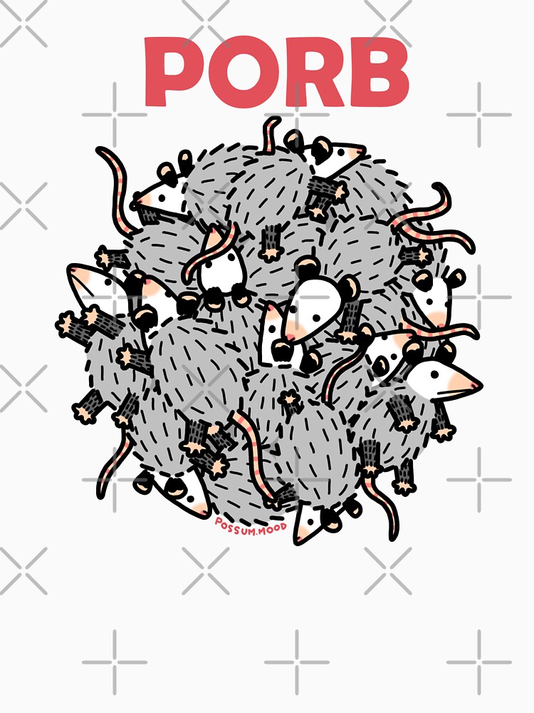 Thumbnail 7 of 7, Classic T-Shirt, PORB designed and sold by possum-mood.