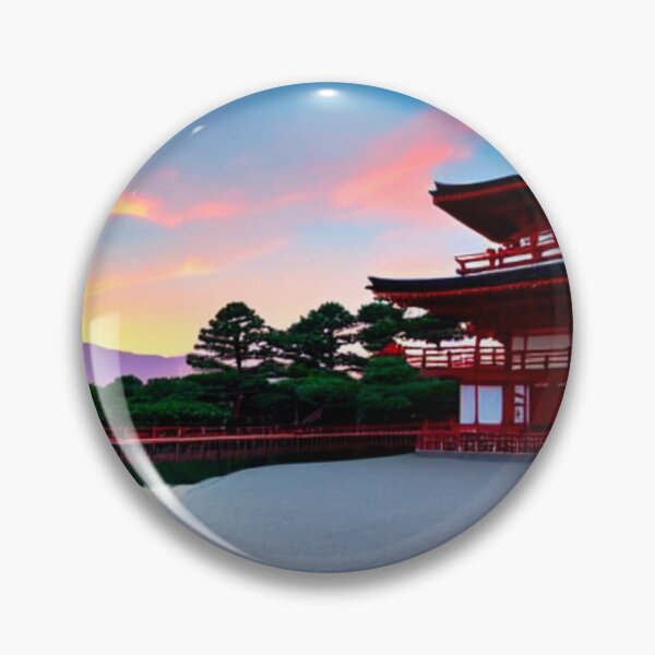 Item preview, Evening Sunset Temple designed and sold by mwebba2005.
