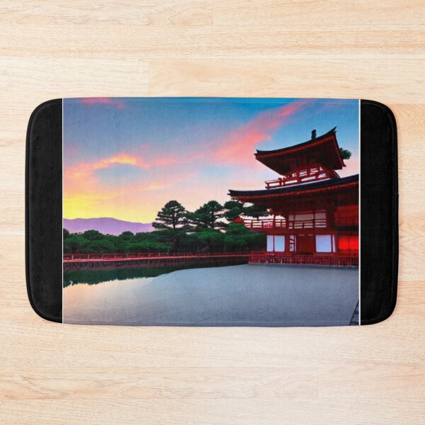 Item preview, Evening Sunset Temple designed and sold by mwebba2005.