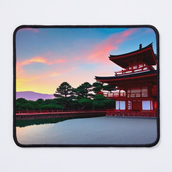 Item preview, Evening Sunset Temple designed and sold by mwebba2005.