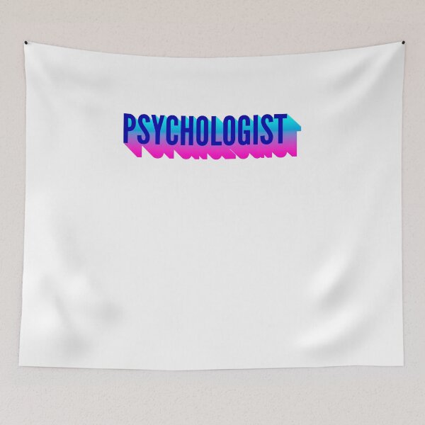 Item preview, Psychologist With Long Gradient Shadow designed and sold by SVPOD.