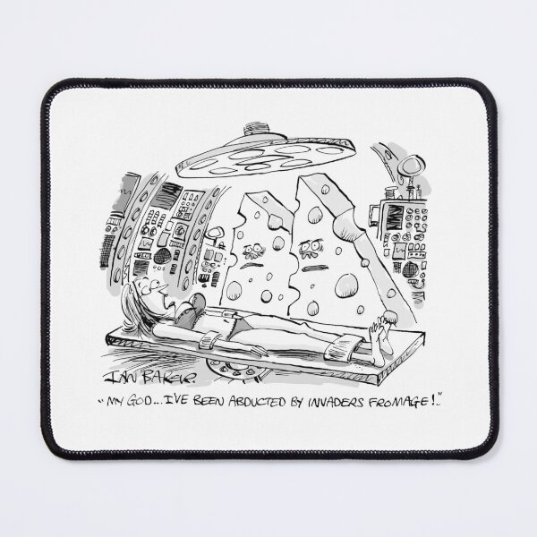 Item preview, Invaders Fromage! designed and sold by IanBakerToons.