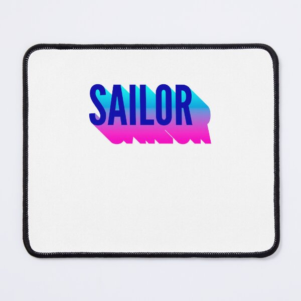 Item preview, Sailor With Long Gradient Shadow designed and sold by SVPOD.