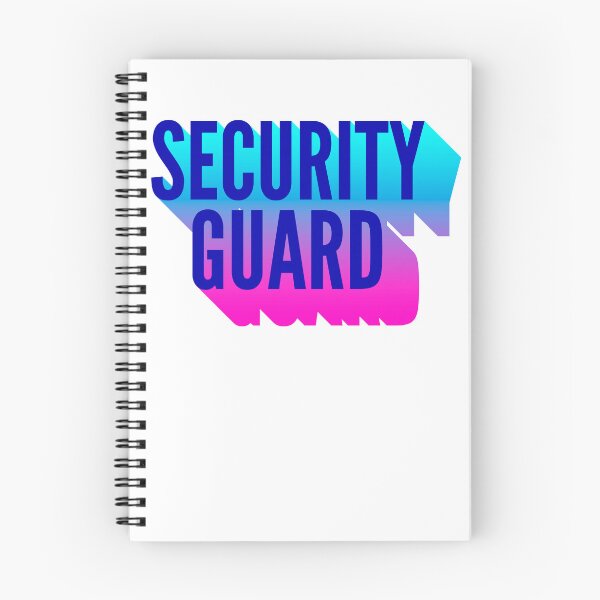 Item preview, Security guard With Long Gradient Shadow designed and sold by SVPOD.