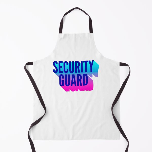 Item preview, Security guard With Long Gradient Shadow designed and sold by SVPOD.