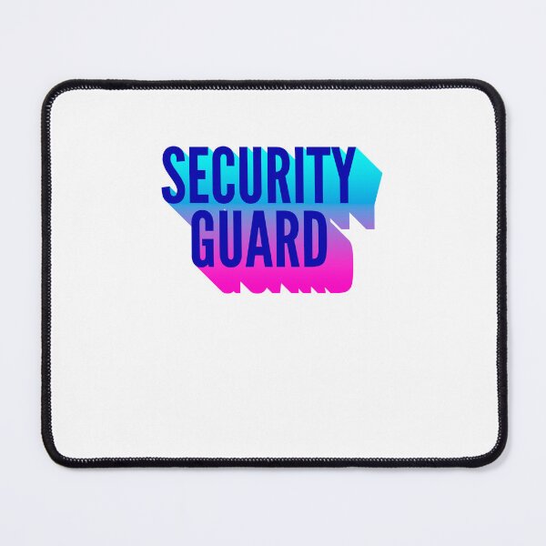 Item preview, Security guard With Long Gradient Shadow designed and sold by SVPOD.
