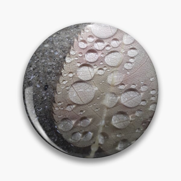 Item preview, Raindrops on a Leaf designed and sold by IvaRenee.
