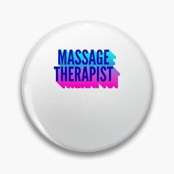 Item preview, Massage Therapist With Long Gradient Shadow designed and sold by SVPOD.