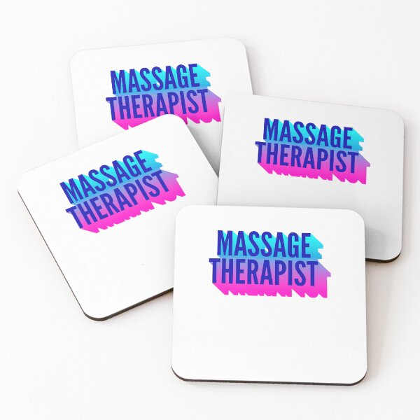 Item preview, Massage Therapist With Long Gradient Shadow designed and sold by SVPOD.