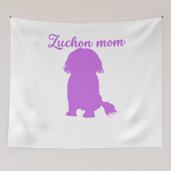 Item preview, zuchon dog mom designed and sold by GraphicGuru13.