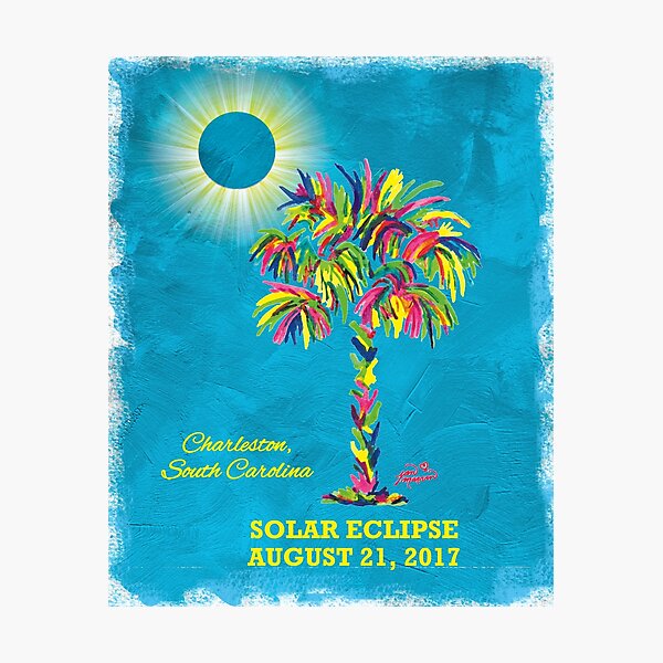 Solar Eclipse 2017 - South Carolina Photographic Print