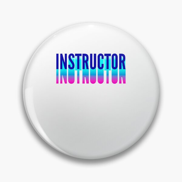 Item preview, Instructor With Long Gradient Shadow designed and sold by SVPOD.