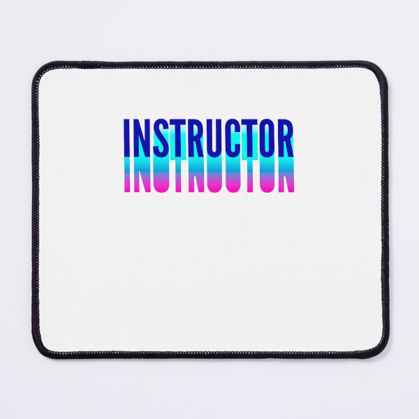 Item preview, Instructor With Long Gradient Shadow designed and sold by SVPOD.