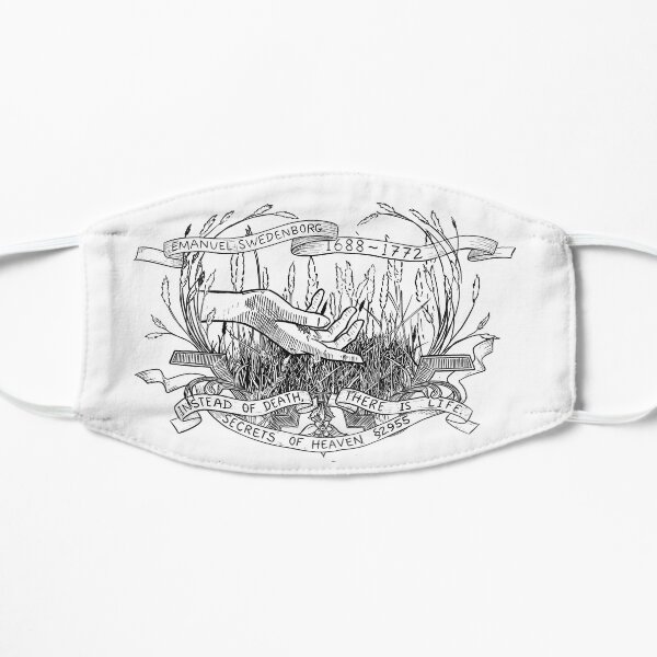 Instead of Death, There Is Life Flat Mask