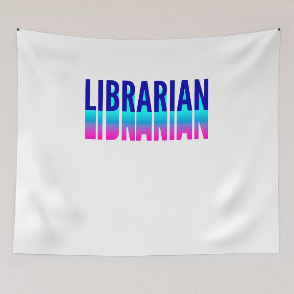 Item preview, Librarian With Long Gradient Shadow designed and sold by SVPOD.