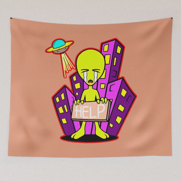 Item preview, alien want go home designed and sold by si3iy.