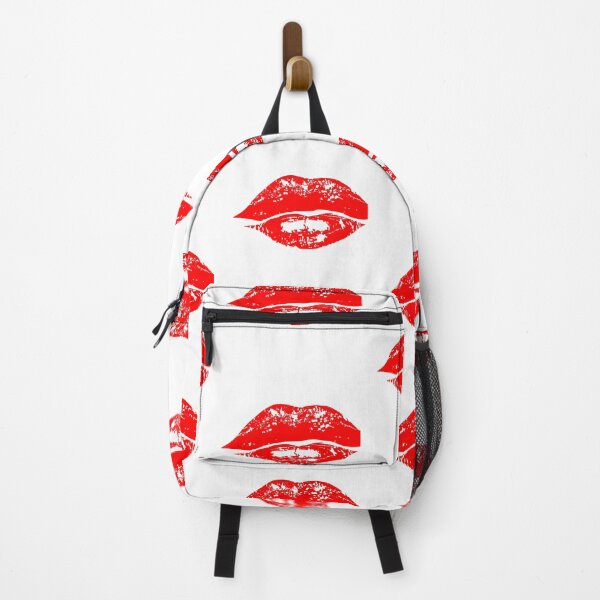 Item preview, red lips poster vintage lipstick print design designed and sold by Nnone.