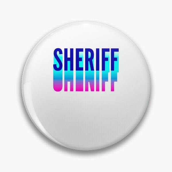 Item preview, Sheriff With Long Gradient Shadow designed and sold by SVPOD.