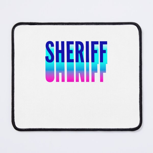 Item preview, Sheriff With Long Gradient Shadow designed and sold by SVPOD.