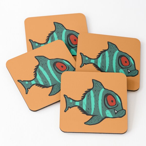 Item preview, piranha fish designed and sold by dulina.