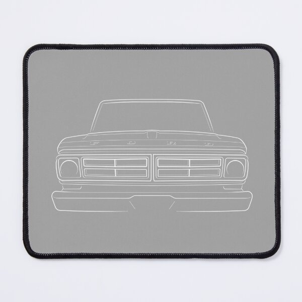 Item preview, 1972 Ford F150 - front stencil, white designed and sold by mal-photography.