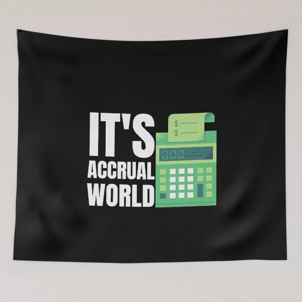 Item preview, It's accrual world designed and sold by TomorrowQuotes.