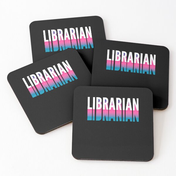 Item preview, Librarian With Long Gradient Shadow designed and sold by SVPOD.
