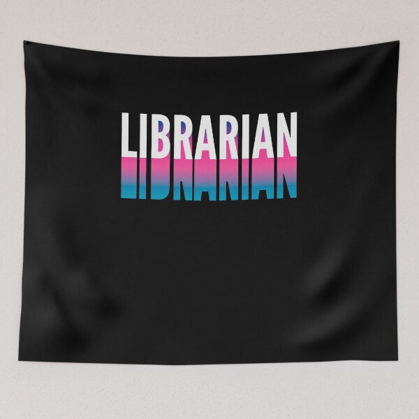 Item preview, Librarian With Long Gradient Shadow designed and sold by SVPOD.