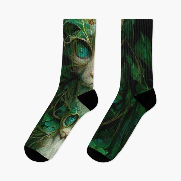 Item preview, Cat Druid Forest designed and sold by shokA Design.