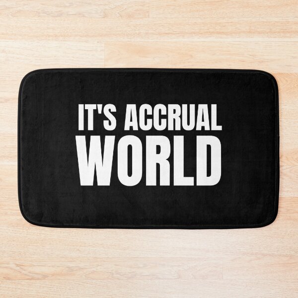 Item preview, It's accrual world designed and sold by TomorrowQuotes.