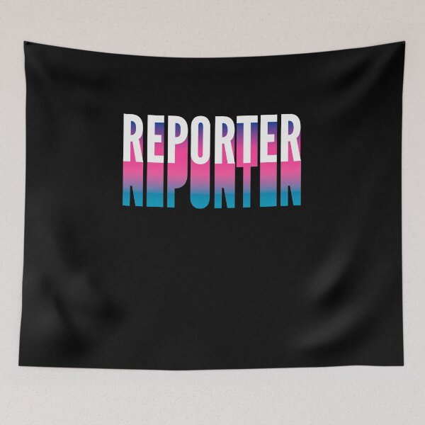 Item preview, Reporter With Long Gradient Shadow designed and sold by SVPOD.