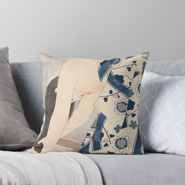 Item preview, Wash Hair Ito Shinsui Ukiyo-e Vintage Modern Wall Décor, Hokusai Poster, Japanese Art designed and sold by buzztop.
