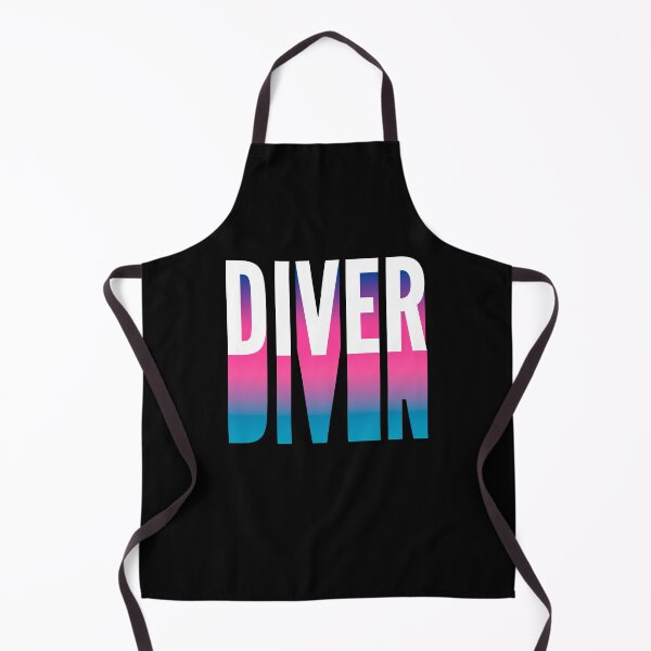 Item preview, Diver With Long Gradient Shadow designed and sold by SVPOD.