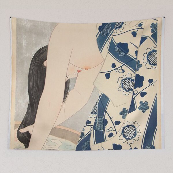 Item preview, Wash Hair Ito Shinsui Ukiyo-e Vintage Modern Wall Décor, Hokusai Poster, Japanese Art designed and sold by buzztop.