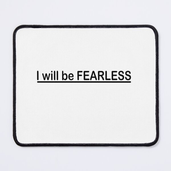 Item preview, I will be FEARLESS designed and sold by Positive Mindzet!.