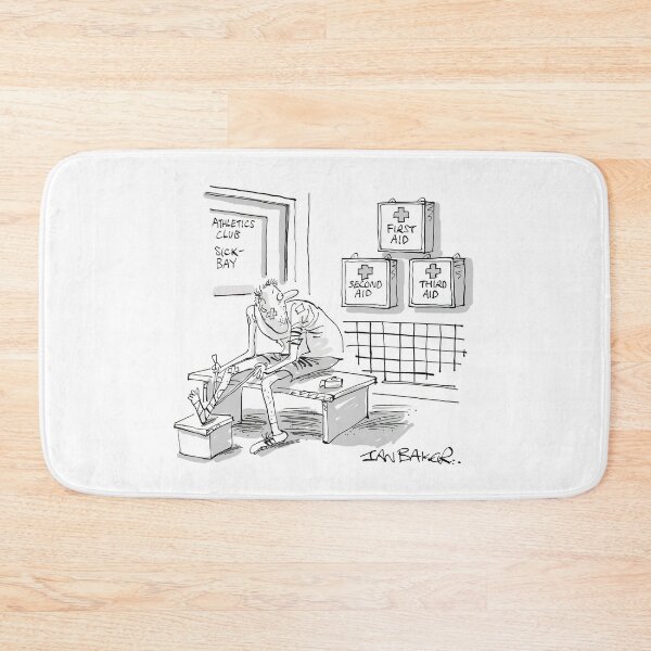 Item preview, First Aid cartoon designed and sold by IanBakerToons.