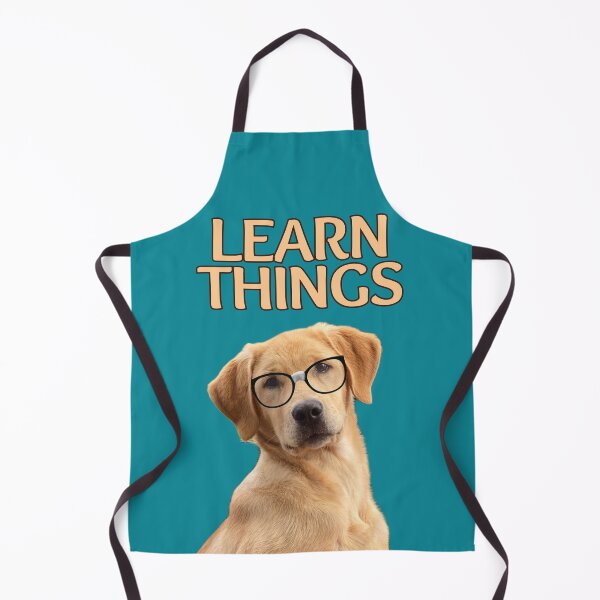 Item preview, Learn Things Golden Retriever Dog designed and sold by FlippinTurtles.