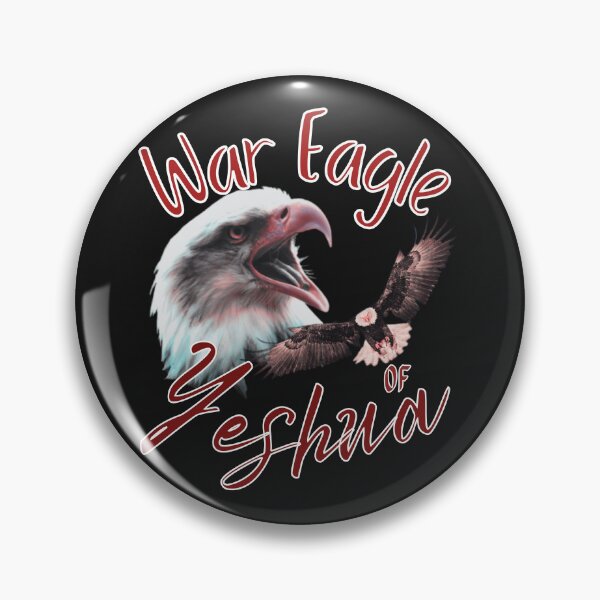 Item preview,  War Eagle of Yeshua (red font0 designed and sold by Tripp Art Studio.